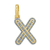 10K 0.44-0.47CT D-ALPHABET TPR/RDS "INITIAL X"