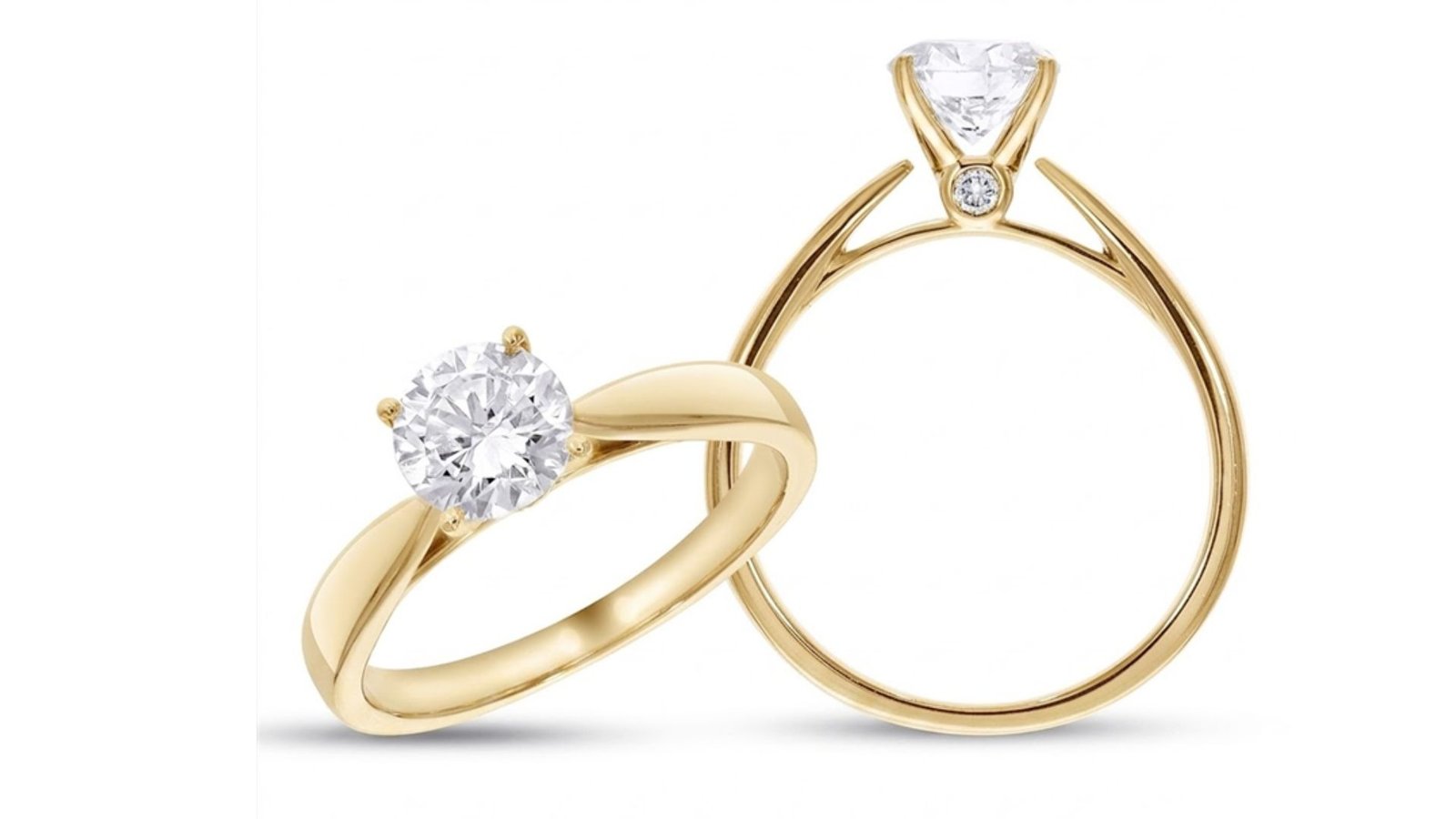 LG - 14K 1.04CT D-RING LDS RDS CERTIFIED CNTR 1.00CT