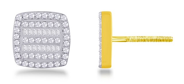 10K 0.40-0.41CT D-EARRING BAG/RDS (BEST DEAL BEST VALUE)
