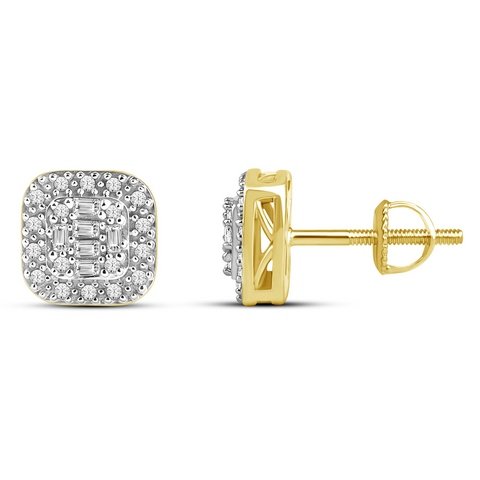 10K 0.25CT D-EARRING LDS TPR/RDS