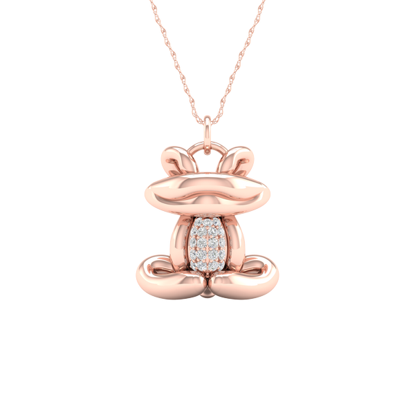10K 0.06CT D-PENDANT MEN RDS (BEST DEAL BEST VALUE)