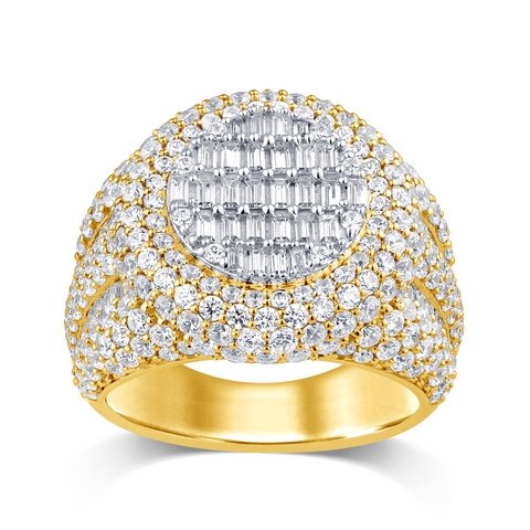10K 5.05CT D-RING MEN FSBAG/RDS DARK