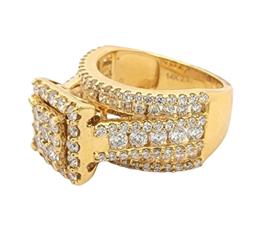 14K 2.47CT D-RING LDS RDS MP DARK