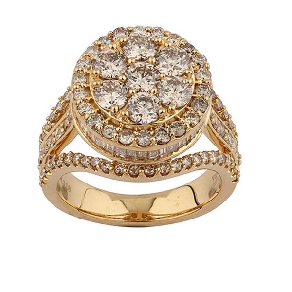 10K 3.08CT D-RING LDS FSBAG/RDS PRONG DARK (BEST DEAL BEST VALUE)