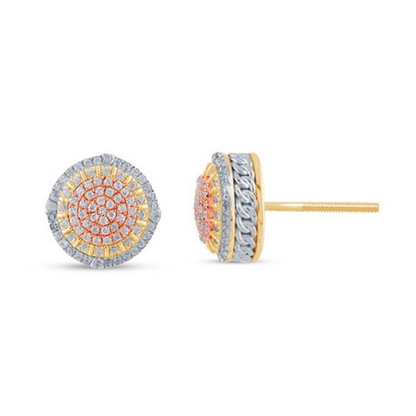 10K 0.20CT D-EARRING LDS RDS MICRO PRONG
