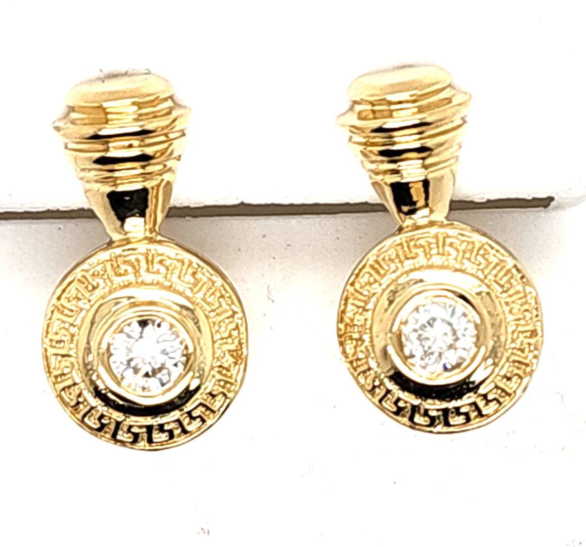 14K 0.50CT D-EARRING LDS RDS (BEST DEAL BEST VALUE)