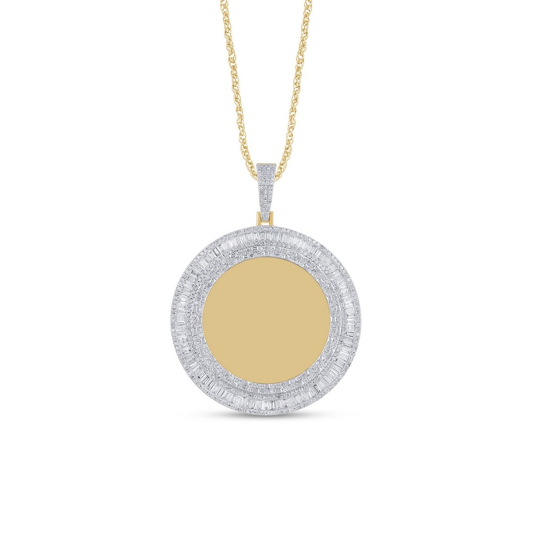 10K 1.47-1.55CT D-PENDANT MIOCRO PRONG WITH PLATE