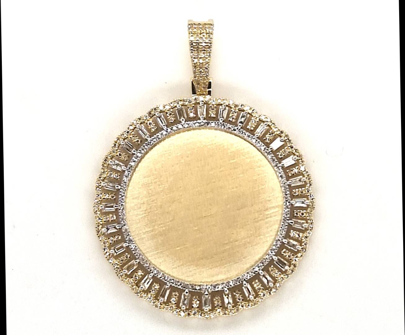 10K 0.60-0.63CT D-PENDANT TPR/RDS MICRO PRONG WITH PLATE