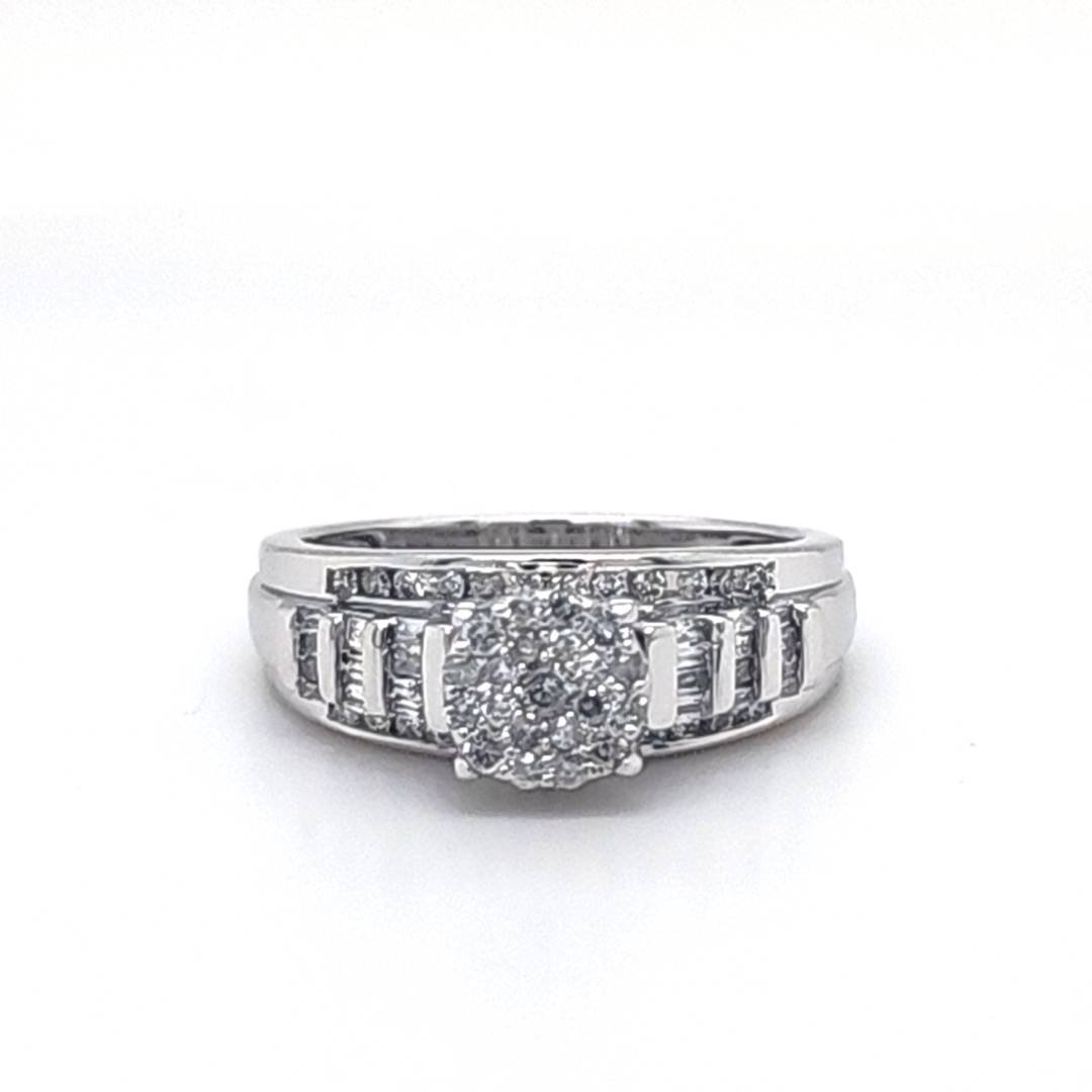 10K 0.46CT D-RING LDS TPR/RDS "CINDERELLA" MICRO PRONG