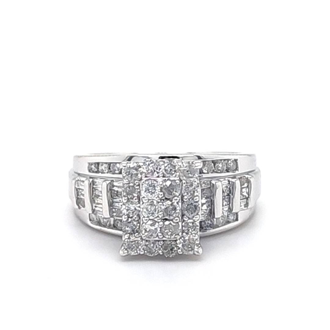 10K 0.55CT D-RING LDS TPR/RDS "CINDERELLA" PRONG SETTING