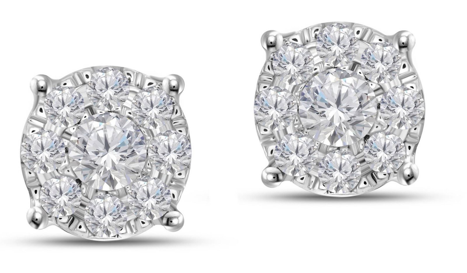 10K 0.72CT D-EARRING LDS RDS