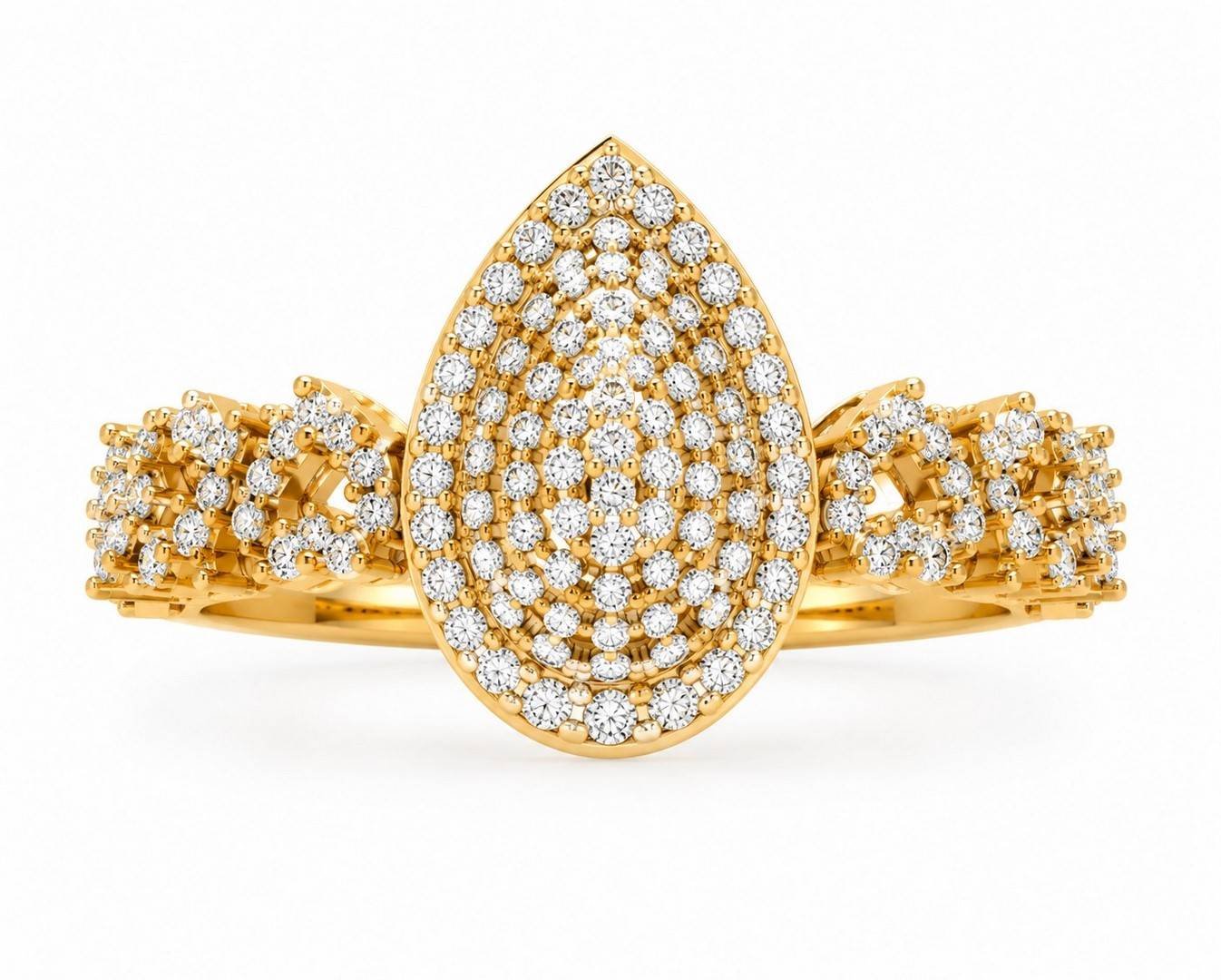 10K 0.39CT D-RING LDS RDS